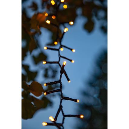 Eglo - LED-Outdoor-Weihnachtskette 800xLED 16m IP44 warmweiß