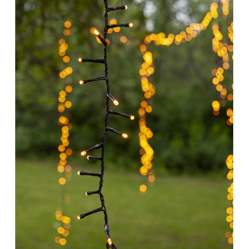 Eglo - LED-Lichterkette für den Außenbereich, 1.200 LEDs, 29 m, IP44, warmweiß