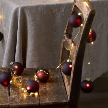 Eglo 411559 - Lichterkette BLISS 22xLED/3xAA 2,6 m warmweiß