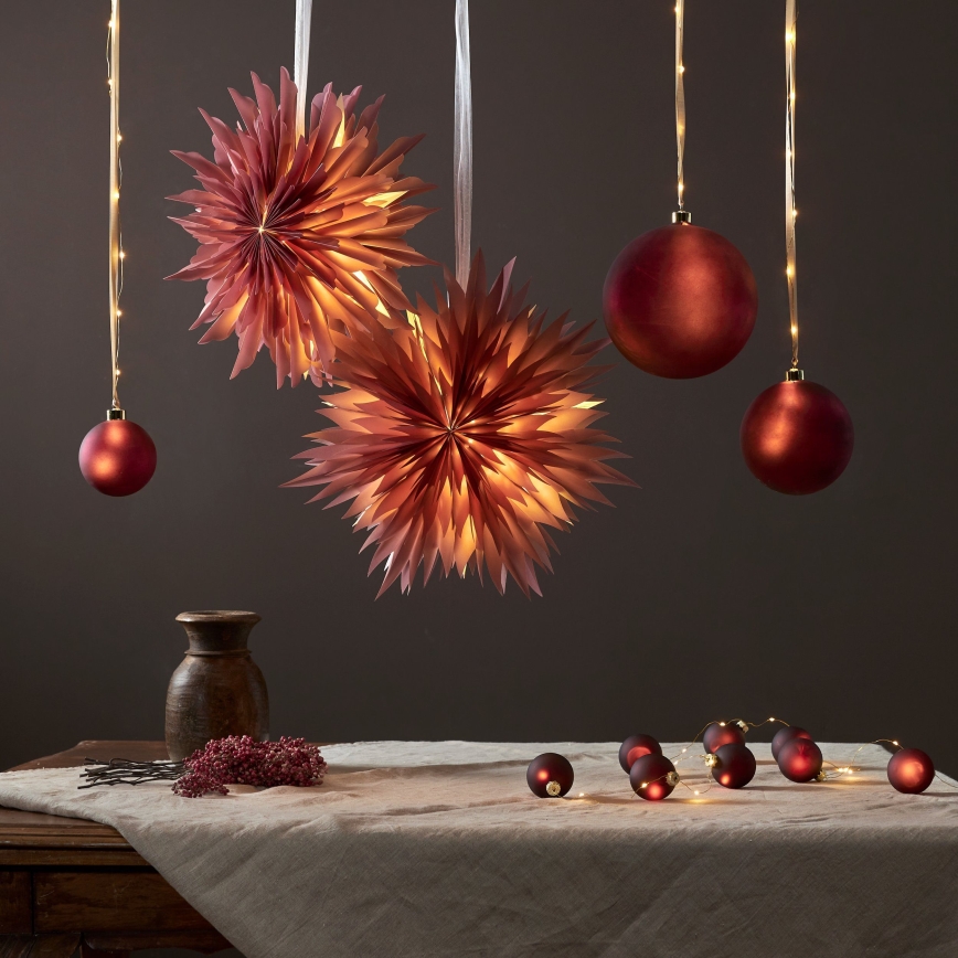 Eglo 411559 - Weihnachtslichterkette BLISS 22xLED/3xAA 2,6m warmweiβ