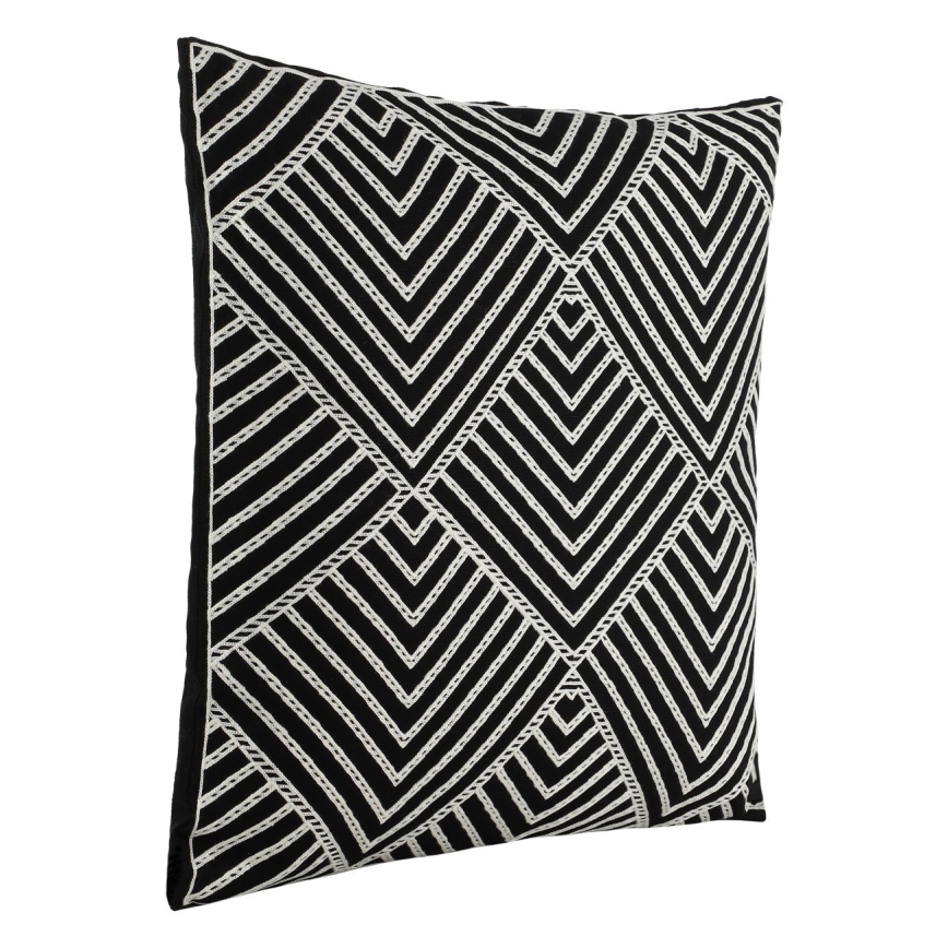 Eglo - Dekoratives Kissen 45x45 cm schwarz/weiß