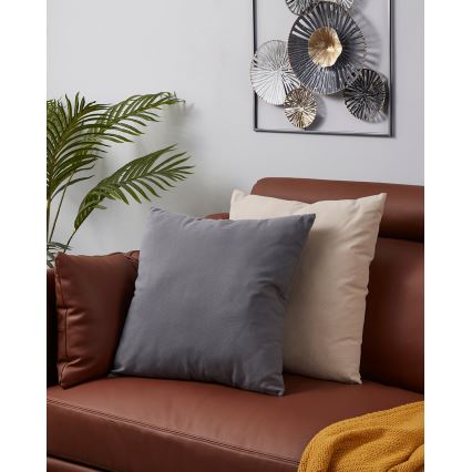 Eglo 420028 - Dekokissen ILES 50x50 cm grau