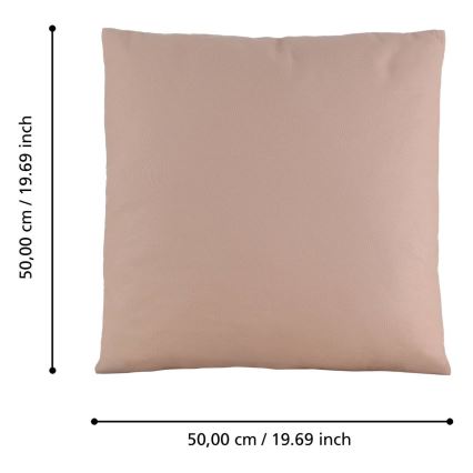 Eglo 420035 - Dekokissen ILES 50x50 cm rosa