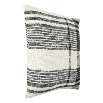 Eglo 420061 - Dekokissen CHEVERY, 45 x 45 cm, creme/schwarz