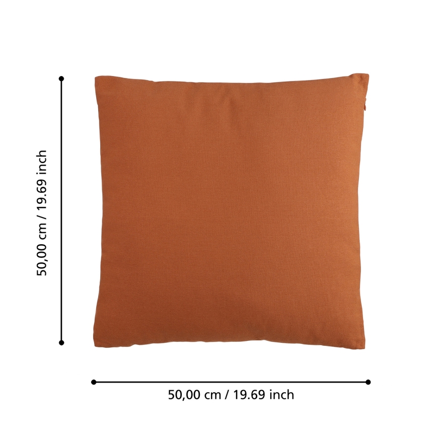 Eglo 420085 - Dekokissen ILES 50x50 cm orange