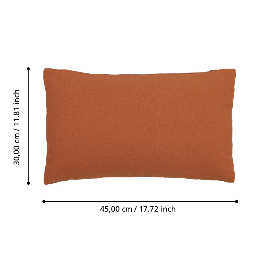 Eglo 420086 - Dekoratives Kissen ILES 30x45 cm orange