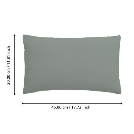 Eglo 420087 - Dekokissen ILES 30 x 45 cm, grün