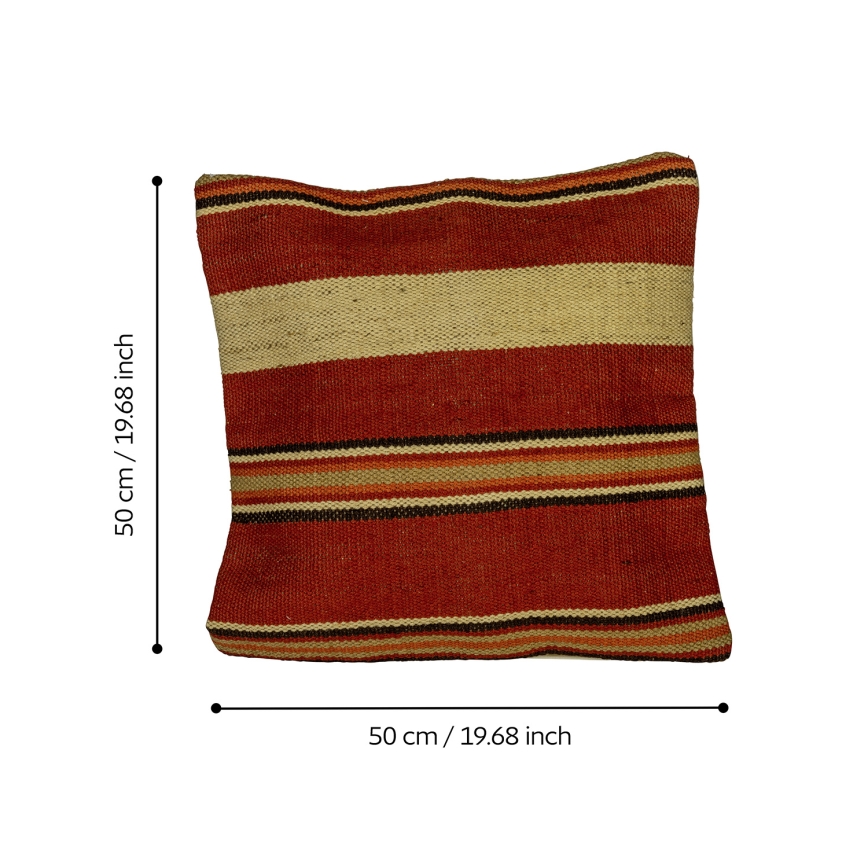 Eglo 420105 - Dekokissen CHEVERY 50 x 50 cm rot