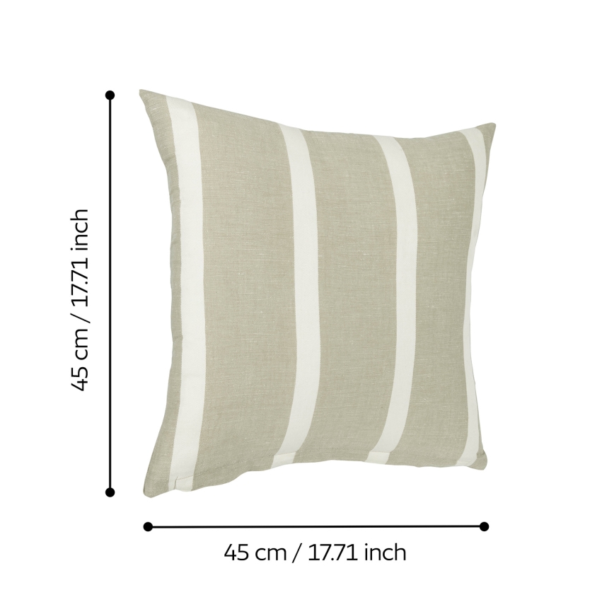 Eglo 420114 - Dekokissen BETAMPONA 45 x 45 cm beige
