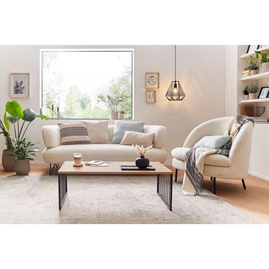 Eglo 420124 - Dekokissen CHEVERY 45x45 cm braun