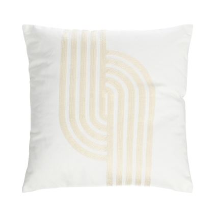 Eglo 420241 - Dekokissen BERHALA 45x45 cm weiß/beige