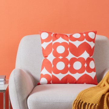 Eglo 420247 - Dekoratives Kissen TSUNAN 45x45 cm orange