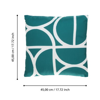 Eglo 420249 - Dekokissen TSUNAN 45x45 cm grün
