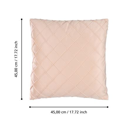Eglo 420253 - Dekoratives Kissen SHOURA 45x45 cm rosa