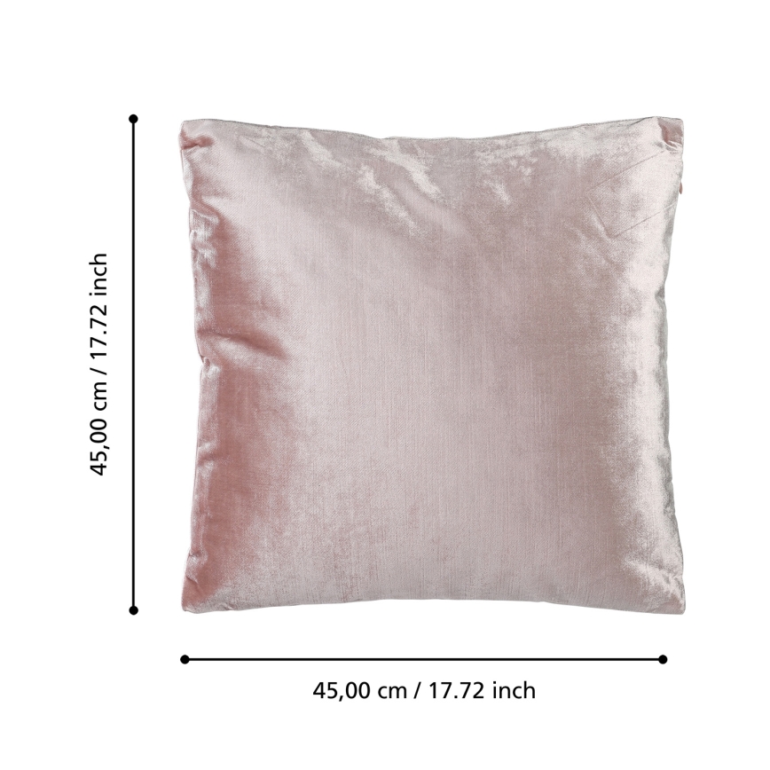 Eglo 420268 - Dekokissen SINGU 45 x 45 cm rosa