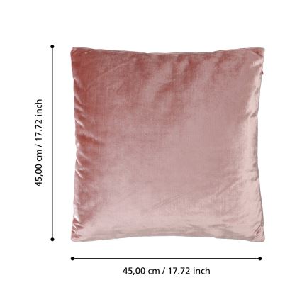 Eglo 420269 - Dekokissen SINGU 45x45 cm rosa