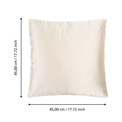 Eglo 420272 - Dekokissen KYONAN 45x45 cm creme