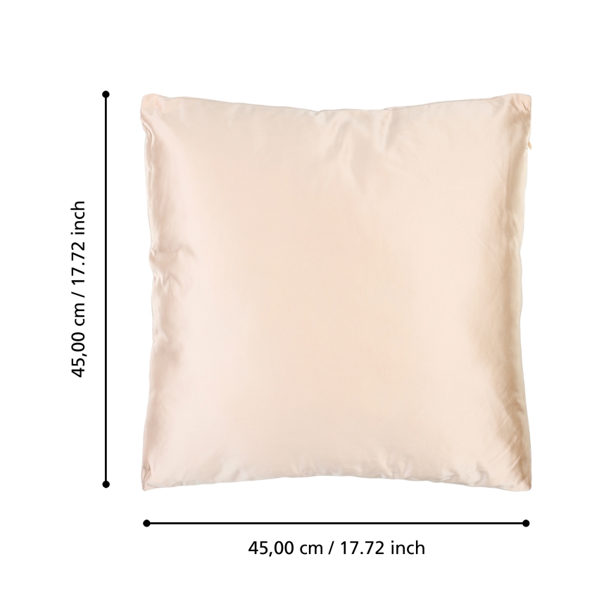 Eglo 420275 - Dekokissen KYONAN, 45 x 45 cm, rosa