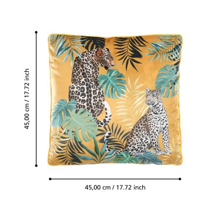 Eglo 420277 - Dekokissen MOBARA 45x45 cm, mehrfarbig