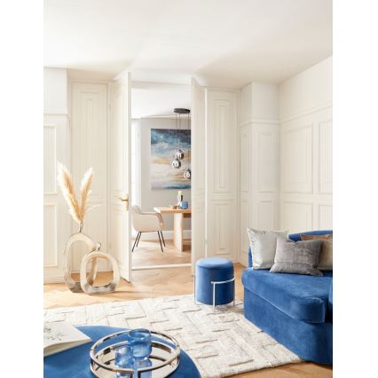 Eglo 420283 - Dekokissen SINGU 45x45 cm grau