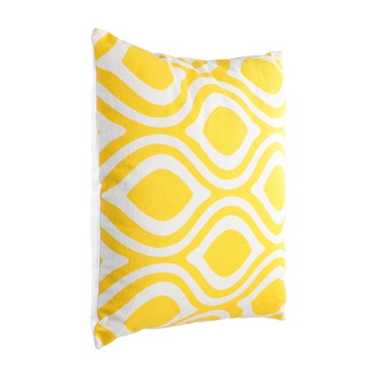 Eglo 420293 - Dekokissen CHEVERY 45x45 cm gelb