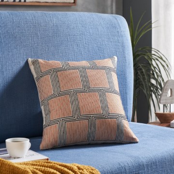 Eglo 420308 - Dekokissen CHEVERY 45x45 cm braun