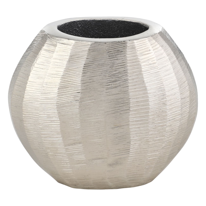 Eglo - Metallvase 9,5x11 cm matt Chrom
