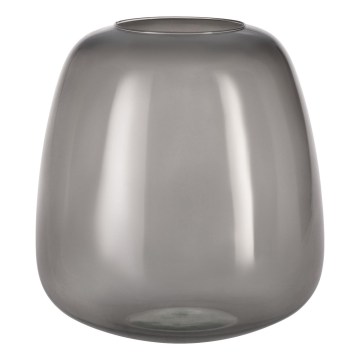 Eglo 421081 - Glasvase DELNITE 24,5x23 cm schwarz/rauchfarben