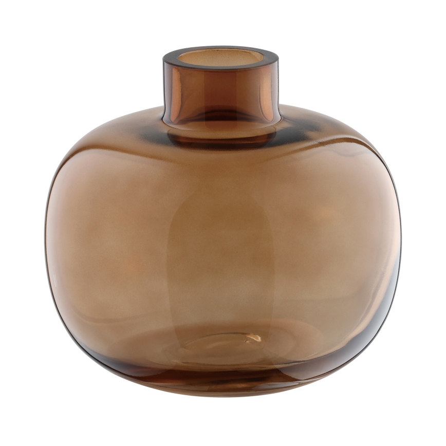 Eglo 421213 - Glasvase SIRANANA 11,8x13 cm, braun/rauchfarben