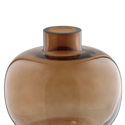 Eglo 421213 - Glasvase SIRANANA 11,8x13 cm, braun/rauchfarben
