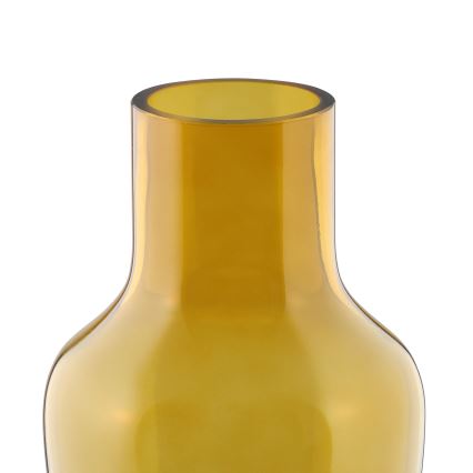 Eglo 421223 - Glasvase SIRANANA 25x13,3 cm gelb/rauchfarben