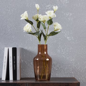 Eglo 421224 - Glasvase SIRANANA 25x13,3 cm braun/rauchfarben