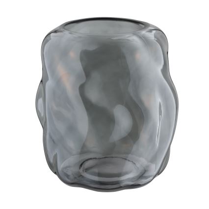 Eglo 421239 - Glasvase MAROSAVA 23x20 cm schwarz/rauchgrau