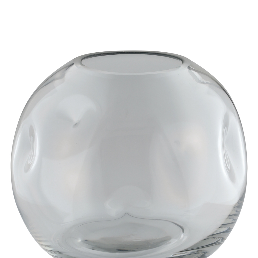 Eglo 421241 - Glasvase MAROSAVA 17x20 cm grau/rauchfarben