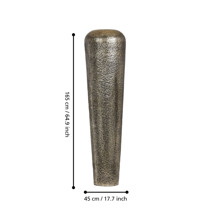 Eglo 421328 - Metallvase MIYAZAKI 165 x 45 cm bronzefarben