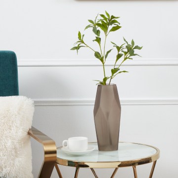 Eglo 421345 - Glasvase CLONONY 30x12 cm braun