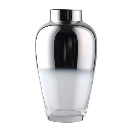 Eglo 421359 - Glasvase KENYASI 27 x 15,5 cm, glänzender Chrom