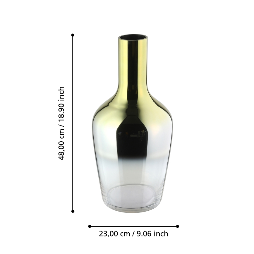 Eglo 421372 - Glasvase SAMUNTAI 48x23 cm gold
