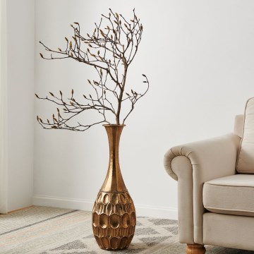 Eglo 421633 - Metallvase LENGGENG 71,5x25 cm goldfarben