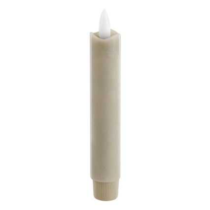 Eglo - SET 2x LED-Kerze LED/1xAAA 15 cm beige
