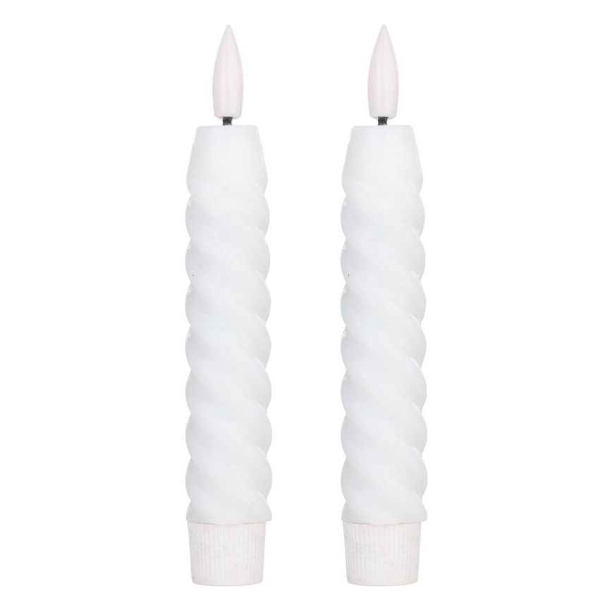Eglo - SET 2x LED-Kerze LED/1xAAA 15 cm weiß