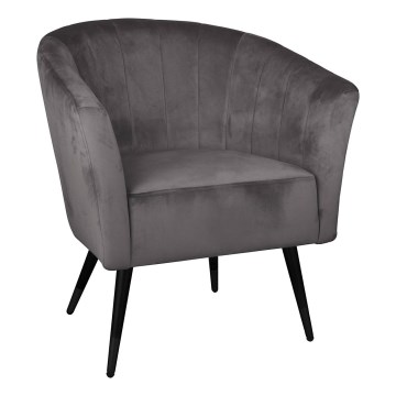 Eglo 424946 - Sessel AMPAHA 78x70 cm grau