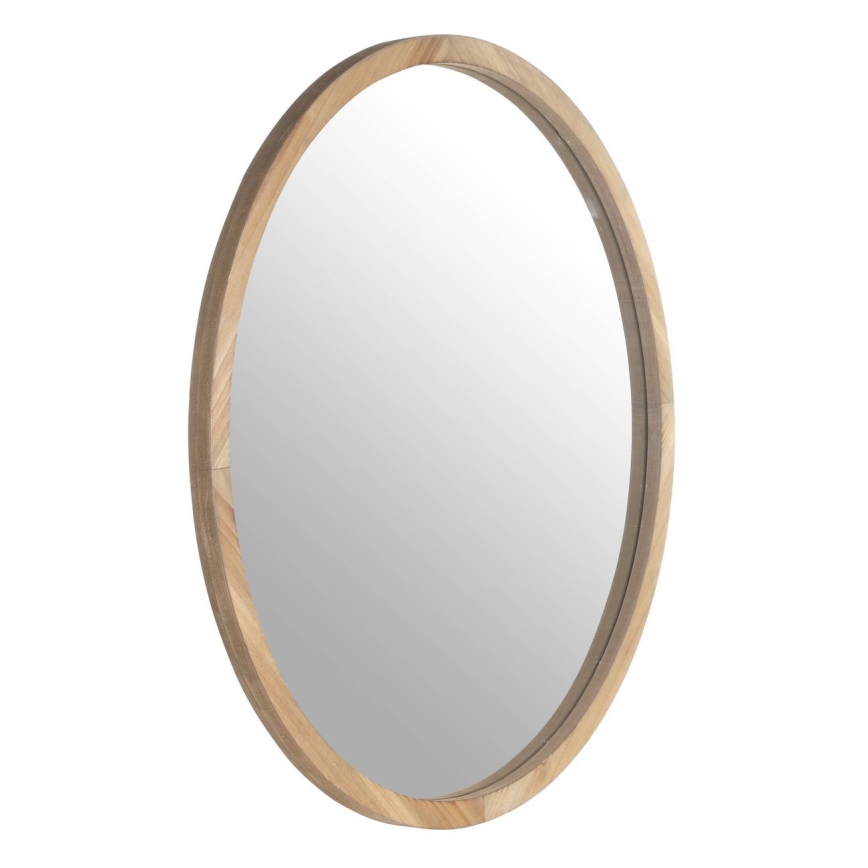 Eglo - Wandspiegel Ø 70 cm Braun