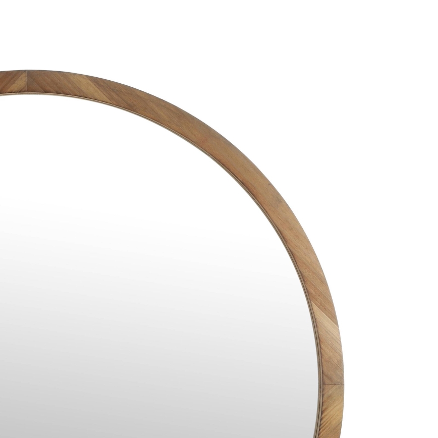 Eglo - Wandspiegel Ø 70 cm Braun
