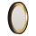 Eglo 425062 - Wandspiegel BONTANG Ø 90 cm schwarz/gold