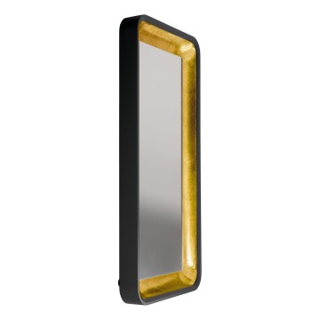 Eglo 425063 - Wandspiegel BONTANG 120x60 cm schwarz/gold