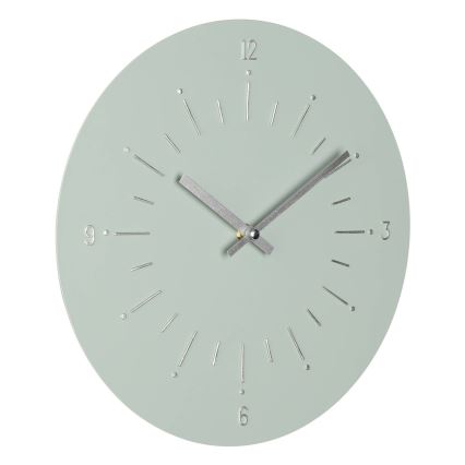 Eglo - Wanduhr 1xAA d 30 cm grün