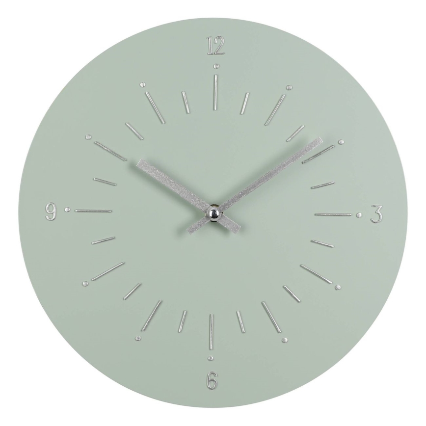 Eglo - Wanduhr 1xAA d 30 cm grün