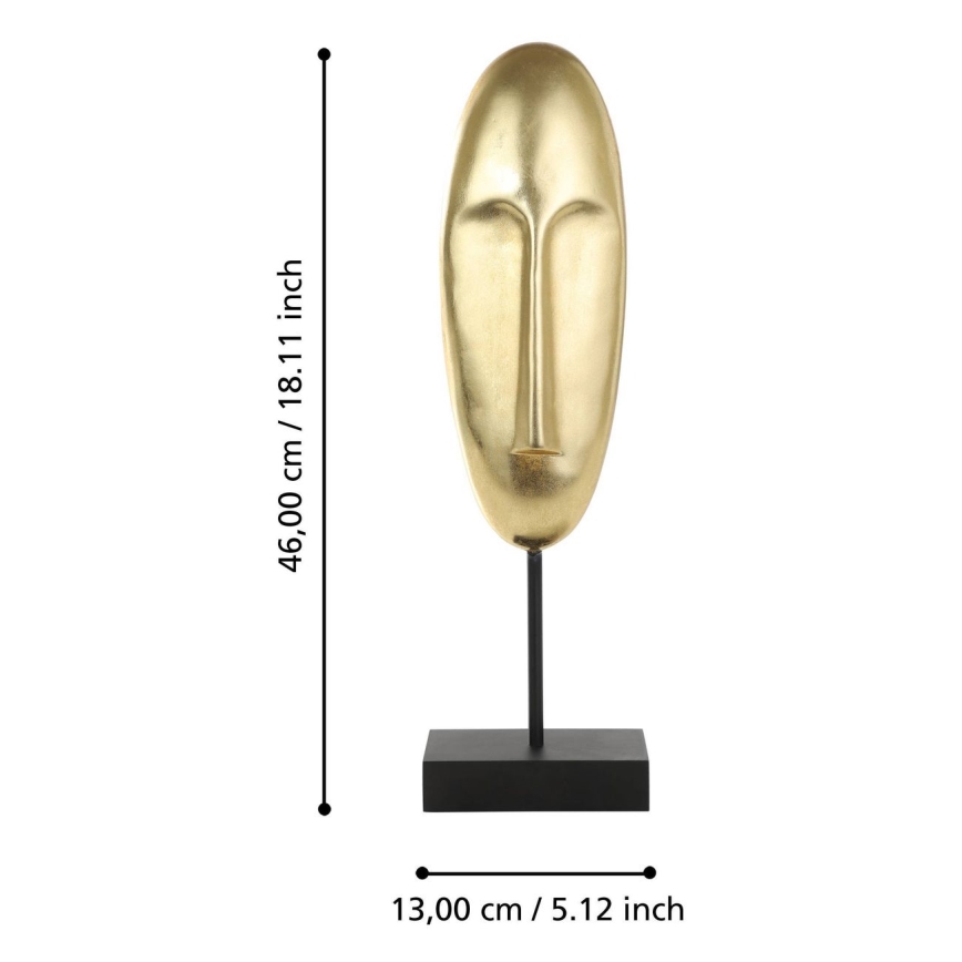 Eglo 427077 - Dekoration GIFU 46x13 cm gold/schwarz