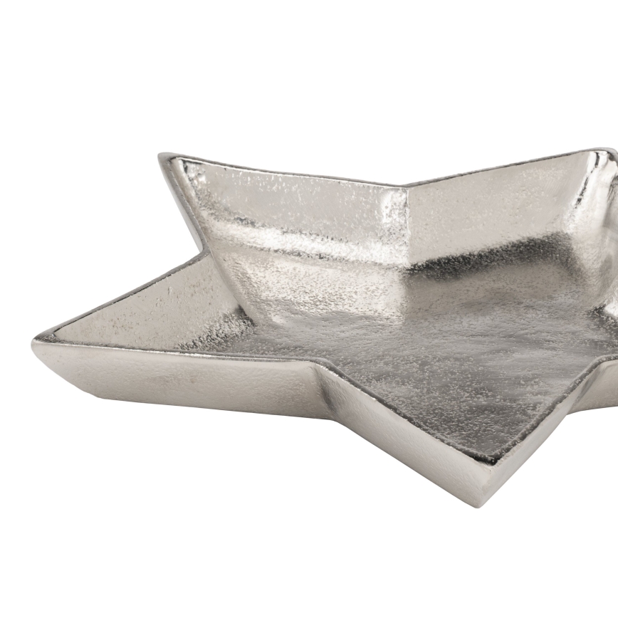 Eglo 427425 - Dekoratives Tablett AMBOLOSY 30x32 cm silber